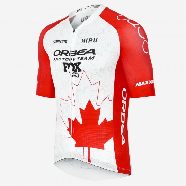 Bekleidung Herren Hiru Orbea Factory Team 2025 Core trikot-Kanadischer Meister Bekleidung Herren Hiru Orbea Factory Team 2025 Core trikot-Kanadischer Meister