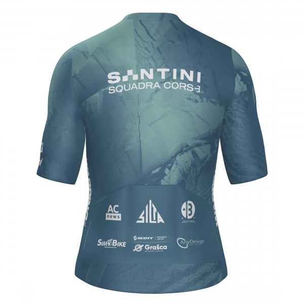 Bekleidung Herren Santini Squadra Corse 2025 trikot Bekleidung Herren Santini Squadra Corse 2025 trikot