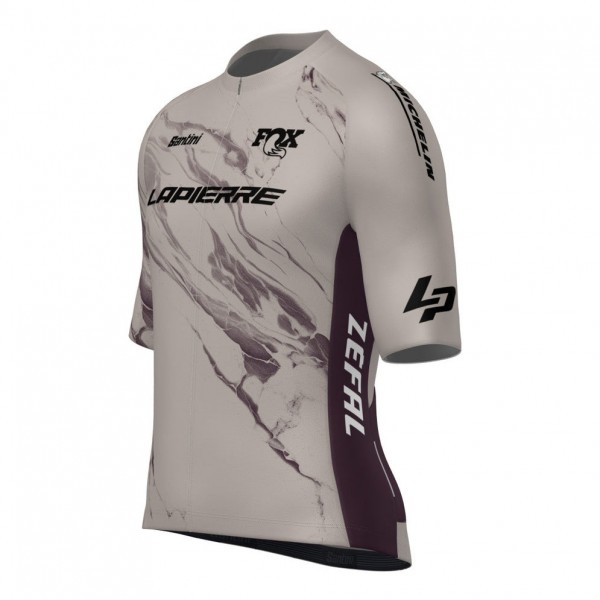 Bekleidung Herren Team Lapierre 2025 Santini trikot Bekleidung Herren Team Lapierre 2025 Santini trikot