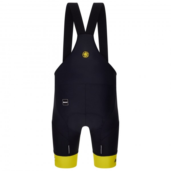 Bekleidung Herren Santini Gelb Tour de France tragerhose 2025 Bekleidung Herren Santini Gelb Tour de France tragerhose 2025