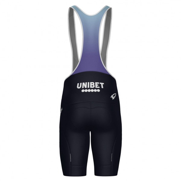 Bekleidung Herren Team Unibet Rockets 2025 Santini tragerhose-Blau
