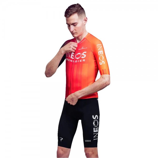 Bekleidung Herren Gobik Ineos Grenadiers 2025 Reactive 2.0 trikot Bekleidung Herren Gobik Ineos Grenadiers 2025 Reactive 2.0 trikot