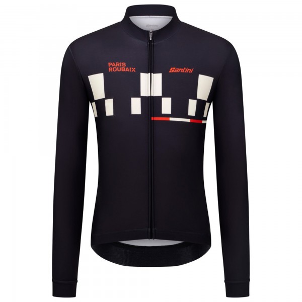 Bekleidung Herren Santini Paris Roubaix langarmtrikot 2025 Bekleidung Herren Santini Paris Roubaix langarmtrikot 2025