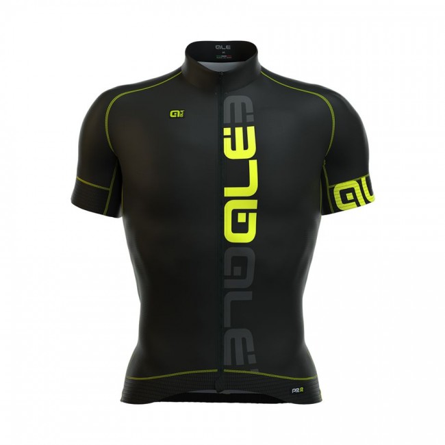 2016 ALE Graphics PRR Nominal-schwarz gelbs Fluo Radtrikot Kurzarm RTDY832 2016 ALE Graphics PRR Nominal-schwarz gelbs Fluo Radtrikot Kurzarm RTDY832
