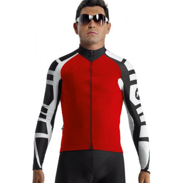 2016 Assos Rot Fahrradtrikot Langarm JBNB788 2016 Assos Rot Fahrradtrikot Langarm JBNB788