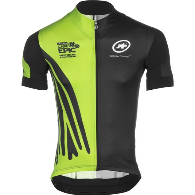 2016 Assos Grün Schwarz Radtrikot Kurzarm JLKR795 2016 Assos Grün Schwarz Radtrikot Kurzarm JLKR795