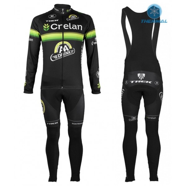 2016 Crelan-AA Drink Schwarz thermisch Fahrradbekleidung Satz Radtrikot Langarm+Lang Trägerhose HSCG122 2016 Crelan-AA Drink Schwarz thermisch Fahrradbekleidung Satz Radtrikot Langarm+Lang Trägerhose HSCG122