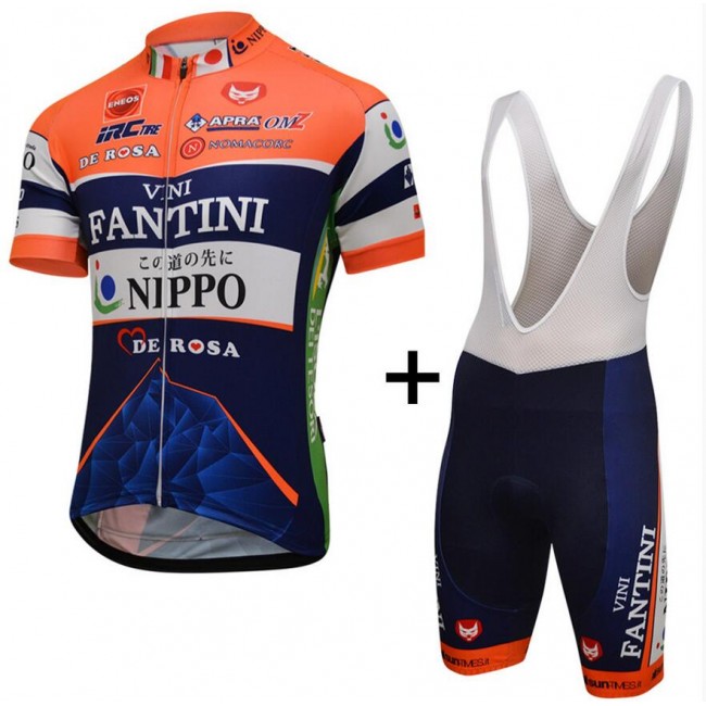 2016 Fantini Nippo Team Fahrradbekleidung Satz Fahrradtrikot Kurzarm Trikot und Kurz Trägerhose JSSV649 2016 Fantini Nippo Team Fahrradbekleidung Satz Fahrradtrikot Kurzarm Trikot und Kurz Trägerhose JSSV649