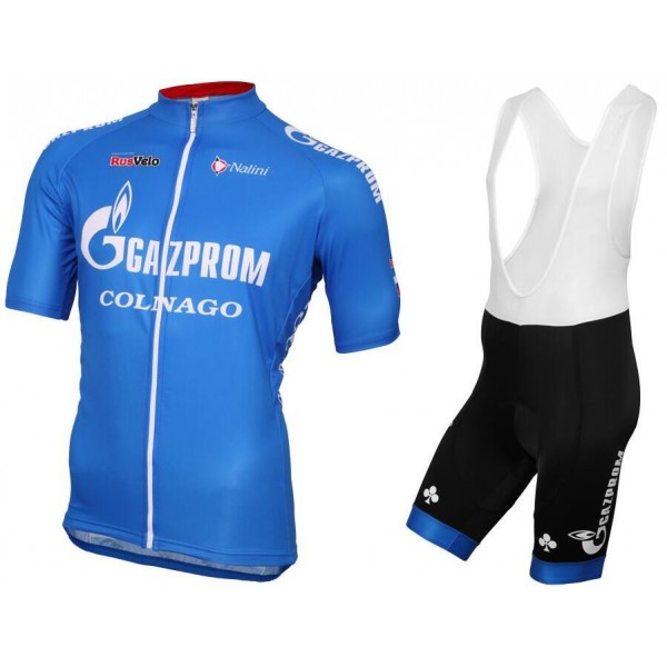 2016 Gazprom-Rusvelo Fahrradbekleidung Satz Fahrradtrikot Kurzarm Trikot und Kurz Trägerhose KDNZ449 2016 Gazprom-Rusvelo Fahrradbekleidung Satz Fahrradtrikot Kurzarm Trikot und Kurz Trägerhose KDNZ449