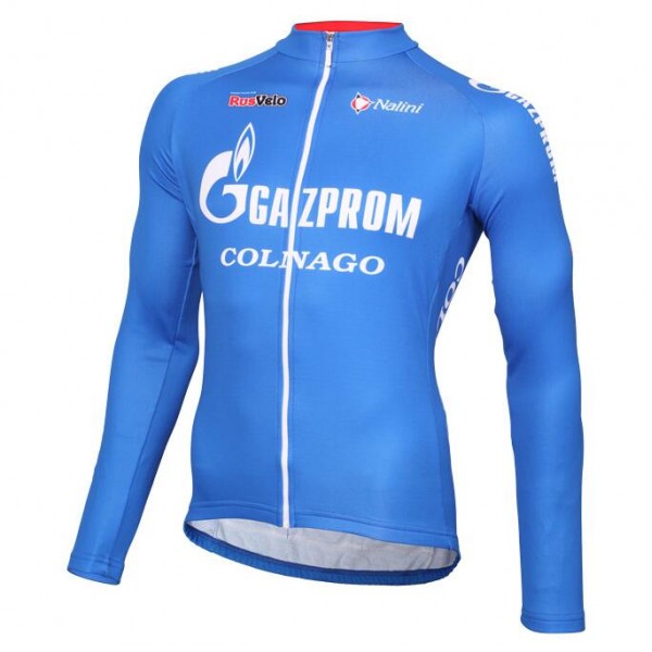 2016 Gazprom-Rusvelo Fahrradtrikot Langarm QCYT382 2016 Gazprom-Rusvelo Fahrradtrikot Langarm QCYT382