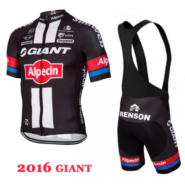 2016 Giant Fahrradbekleidung Satz Fahrradtrikot Kurzarm Trikot und Kurz Trägerhose 02 AIKS590 2016 Giant Fahrradbekleidung Satz Fahrradtrikot Kurzarm Trikot und Kurz Trägerhose 02 AIKS590