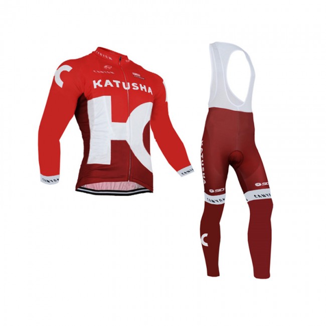 2016 Katusha Fahrradbekleidung Radtrikot Satz Langarm und Lange Trägerhose 02 PWBX608 2016 Katusha Fahrradbekleidung Radtrikot Satz Langarm und Lange Trägerhose 02 PWBX608