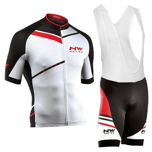 2016 Northwave Weiß schwarz rot Fahrradbekleidung Radtrikot und Trägerhosen Set JZDN723 2016 Northwave Weiß schwarz rot Fahrradbekleidung Radtrikot und Trägerhosen Set JZDN723