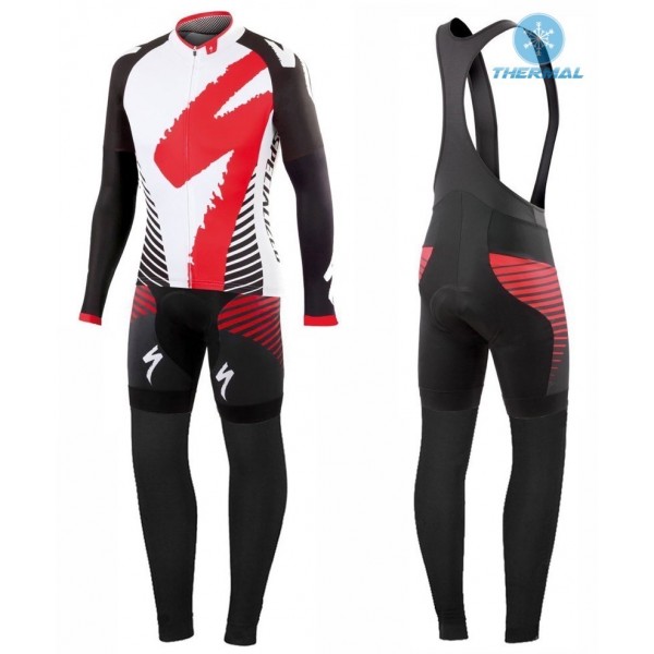2016 Specialized Team LS Weiß-Rot thermisch Fahrradbekleidung Satz Radtrikot Langarm+Lang Trägerhose YZQD483 2016 Specialized Team LS Weiß-Rot thermisch Fahrradbekleidung Satz Radtrikot Langarm+Lang Trägerhose YZQD483