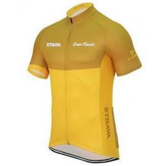 2016 Strava gelb Radtrikot Kurzarm OLHJ148 2016 Strava gelb Radtrikot Kurzarm OLHJ148