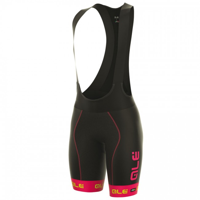 2017 Damen Ale PRR Bermuda Kurz Trägerhose Schwarz Pink Fluo 270KFYQ 2017 Damen Ale PRR Bermuda Kurz Trägerhose Schwarz Pink Fluo 270KFYQ