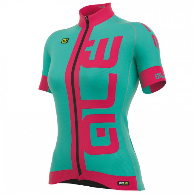 2017 Damen Ale PRR Arcobaleno Radtrikot Kurzarm Light Blau Pink 411NULQ 2017 Damen Ale PRR Arcobaleno Radtrikot Kurzarm Light Blau Pink 411NULQ