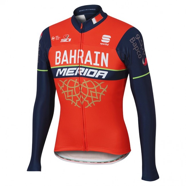BAHRAIN-MERIDA Radtrikot Langarm 2017 425AVBL BAHRAIN-MERIDA Radtrikot Langarm 2017 425AVBL