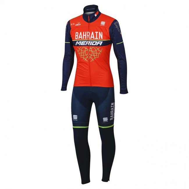 BAHRAIN-MERIDA Fahrradbekleidung Satz Radtrikot Langarm+Lang Radhose 2017 449AUOT BAHRAIN-MERIDA Fahrradbekleidung Satz Radtrikot Langarm+Lang Radhose 2017 449AUOT