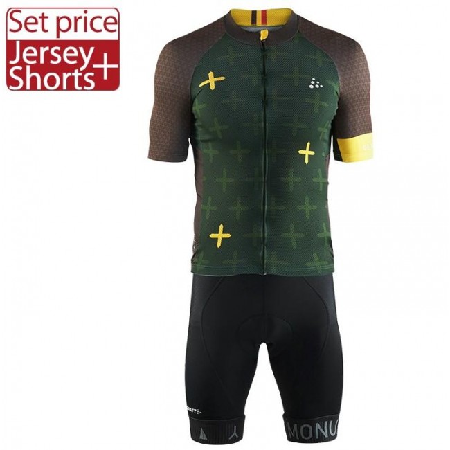 CRAFT MONUMENTS De Ronde 2017 Fahrradbekleidung Satz Radtrikot Kurzarm+Kurz Radhose 492QQBW CRAFT MONUMENTS De Ronde 2017 Fahrradbekleidung Satz Radtrikot Kurzarm+Kurz Radhose 492QQBW