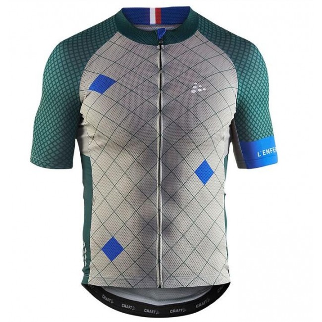 CRAFT MONUMENTS Lenfer Du Nord 2017 Radtrikot Kurzarm 531AHQR CRAFT MONUMENTS Lenfer Du Nord 2017 Radtrikot Kurzarm 531AHQR