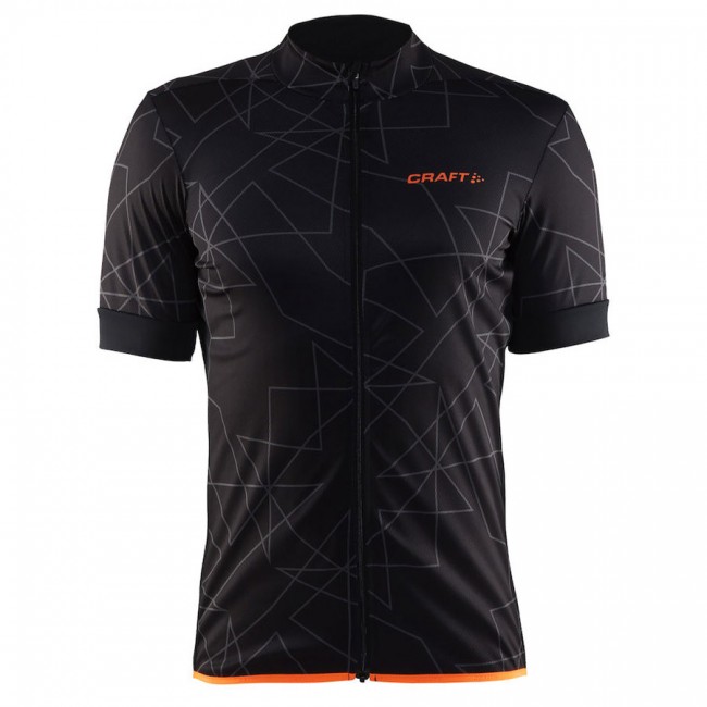 Craft Reel Graphic Axeon 2017 Radtrikot Kurzarm Schwarz Orange 564HAAJ Craft Reel Graphic Axeon 2017 Radtrikot Kurzarm Schwarz Orange 564HAAJ