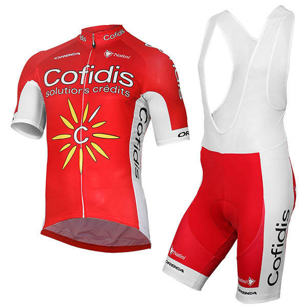 2017 Cofidis Fahrradbekleidung Satz Radtrikot Kurzarm+Kurz Trägerhose 254BGXN 2017 Cofidis Fahrradbekleidung Satz Radtrikot Kurzarm+Kurz Trägerhose 254BGXN
