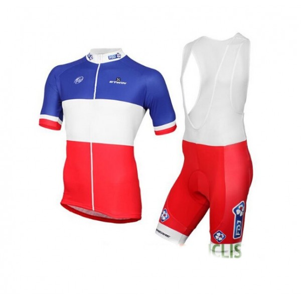 FDJ 2017 Fahrradbekleidung Satz Radtrikot Kurzarm+Kurz Trägerhose 603IIDX FDJ 2017 Fahrradbekleidung Satz Radtrikot Kurzarm+Kurz Trägerhose 603IIDX