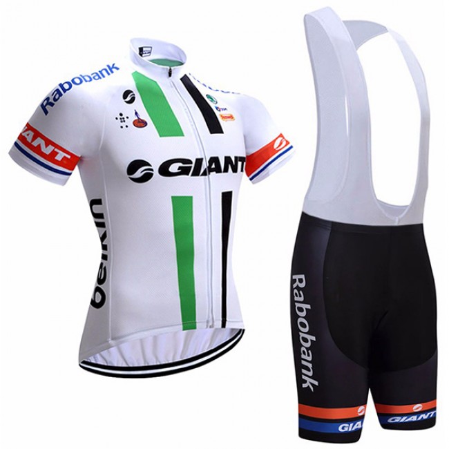 2017 Giant Fahrradbekleidung Satz Radtrikot Kurzarm+Kurz Trägerhose Weiß 781HMOC 2017 Giant Fahrradbekleidung Satz Radtrikot Kurzarm+Kurz Trägerhose Weiß 781HMOC