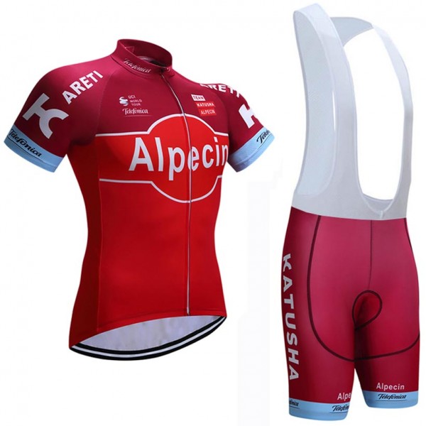2017 KATUSHA Alpecin Fahrradbekleidung Satz Radtrikot Kurzarm+Kurz Trägerhose 139CKUH 2017 KATUSHA Alpecin Fahrradbekleidung Satz Radtrikot Kurzarm+Kurz Trägerhose 139CKUH
