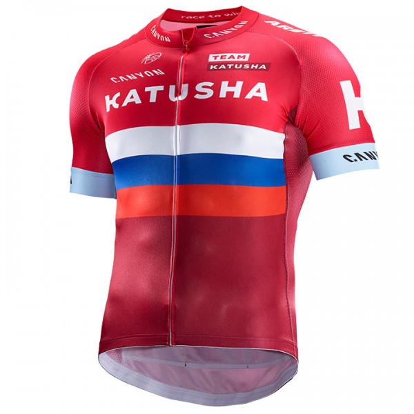 Katusha 2017 Radtrikot Kurzarm 391VGJF Katusha 2017 Radtrikot Kurzarm 391VGJF