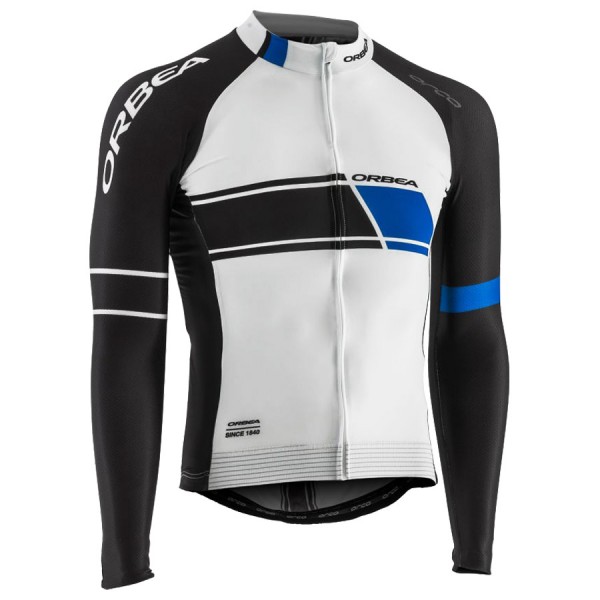 2017 Orbea Pro Radtrikot Langarm Weiß Schwarz Blau 960PQXJ 2017 Orbea Pro Radtrikot Langarm Weiß Schwarz Blau 960PQXJ