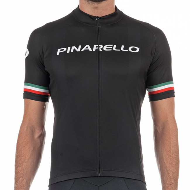2017 Pinarello Strada Radtrikot Kurzarm-Schwarz Italie 810VCDM 2017 Pinarello Strada Radtrikot Kurzarm-Schwarz Italie 810VCDM