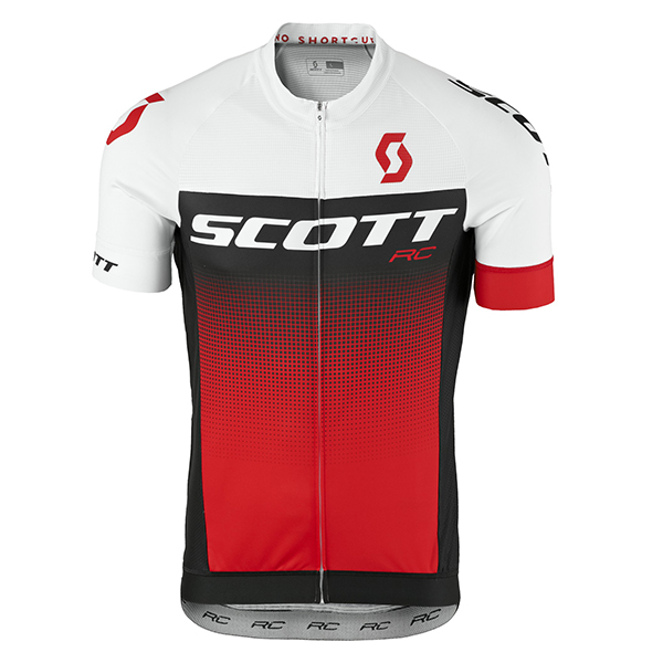 2017 Scott Rc Weiß Schwarz Rot Radtrikot Kurzarm 185IBMB 2017 Scott Rc Weiß Schwarz Rot Radtrikot Kurzarm 185IBMB