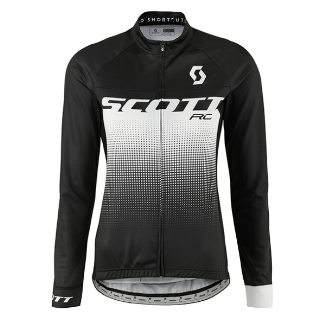 2017 Scott Rc Damen Schwarz Weiß Radtrikot Langarm 683WNAH 2017 Scott Rc Damen Schwarz Weiß Radtrikot Langarm 683WNAH