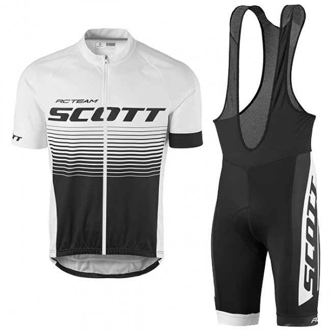2017 Scott Rc Weiß Schwarz Fahrradbekleidung Satz Radtrikot Kurzarm+Kurz Trägerhose 750RGTU 2017 Scott Rc Weiß Schwarz Fahrradbekleidung Satz Radtrikot Kurzarm+Kurz Trägerhose 750RGTU
