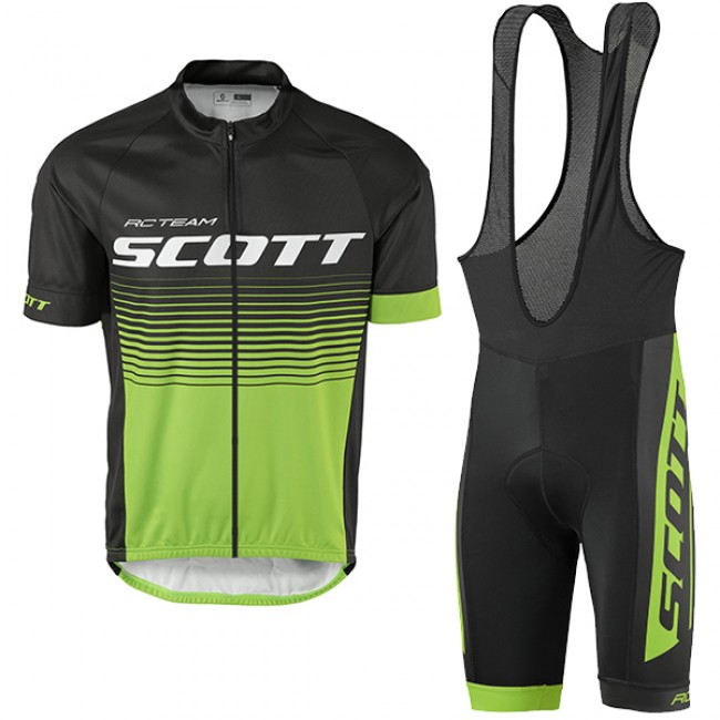 2017 Scott Rc Schwarz Grün Fahrradbekleidung Satz Radtrikot Kurzarm+Kurz Trägerhose 960QGRJ 2017 Scott Rc Schwarz Grün Fahrradbekleidung Satz Radtrikot Kurzarm+Kurz Trägerhose 960QGRJ
