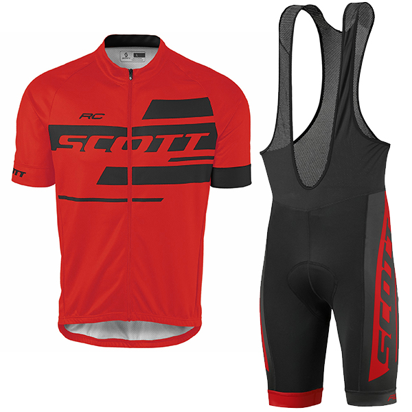 2017 Scott Rc Rot Fahrradbekleidung Satz Radtrikot Kurzarm+Kurz Trägerhose 979FQWM 2017 Scott Rc Rot Fahrradbekleidung Satz Radtrikot Kurzarm+Kurz Trägerhose 979FQWM