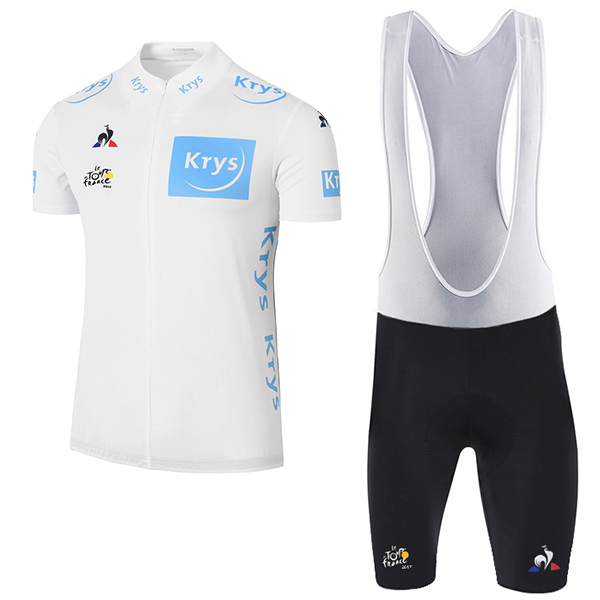 2017 Tour de France Weiß Fahrradbekleidung Satz Radtrikot Kurzarm+Kurz Trägerhose 968PMZZ 2017 Tour de France Weiß Fahrradbekleidung Satz Radtrikot Kurzarm+Kurz Trägerhose 968PMZZ