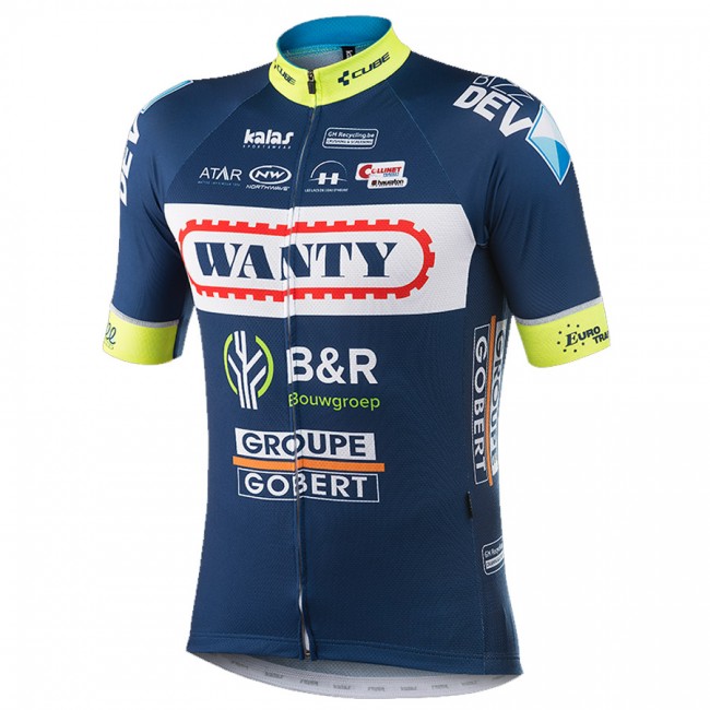 2017 Wanty Groupe Gobert Radtrikot Kurzarm 770SVWQ 2017 Wanty Groupe Gobert Radtrikot Kurzarm 770SVWQ